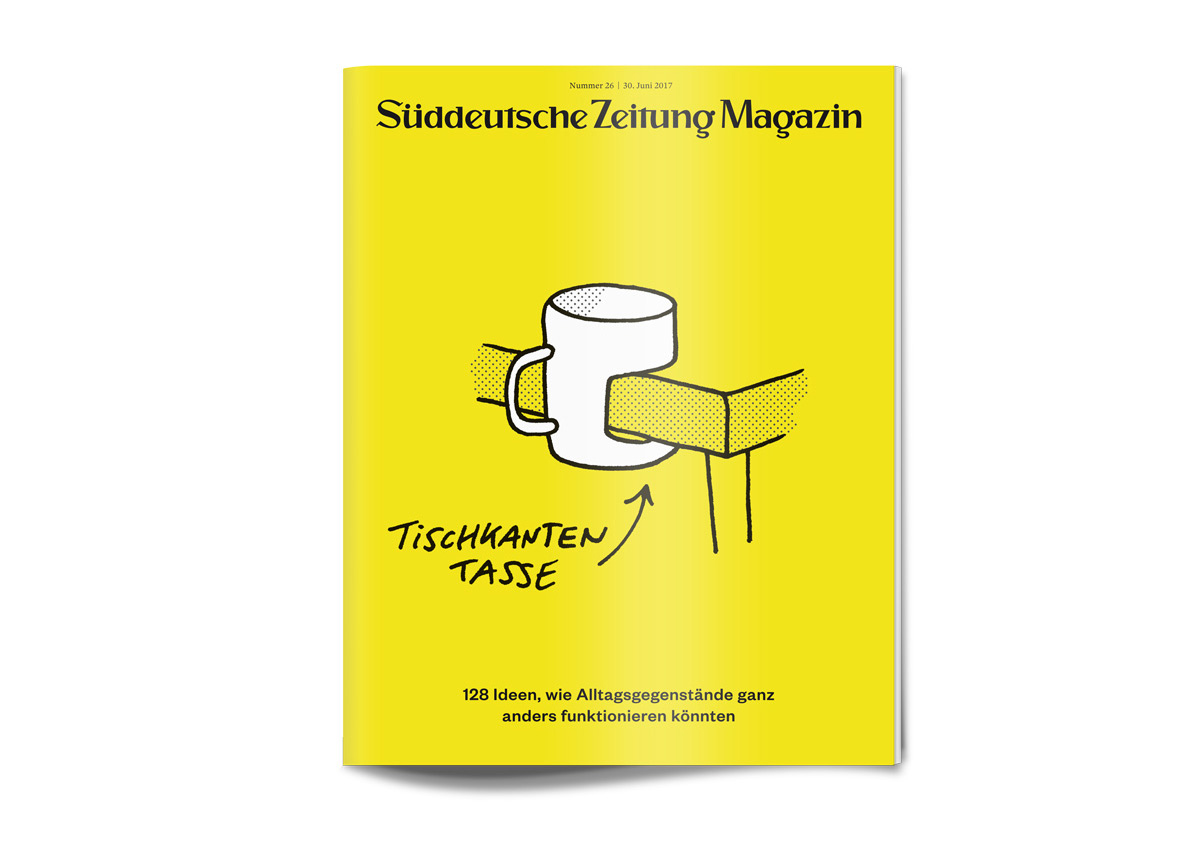 Sebastian Jung – Illustrator – SZ Magazin – Everyday Objects
