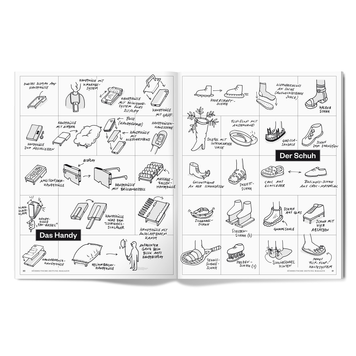 Sebastian Jung – Illustrator – SZ Magazin – Everyday Objects